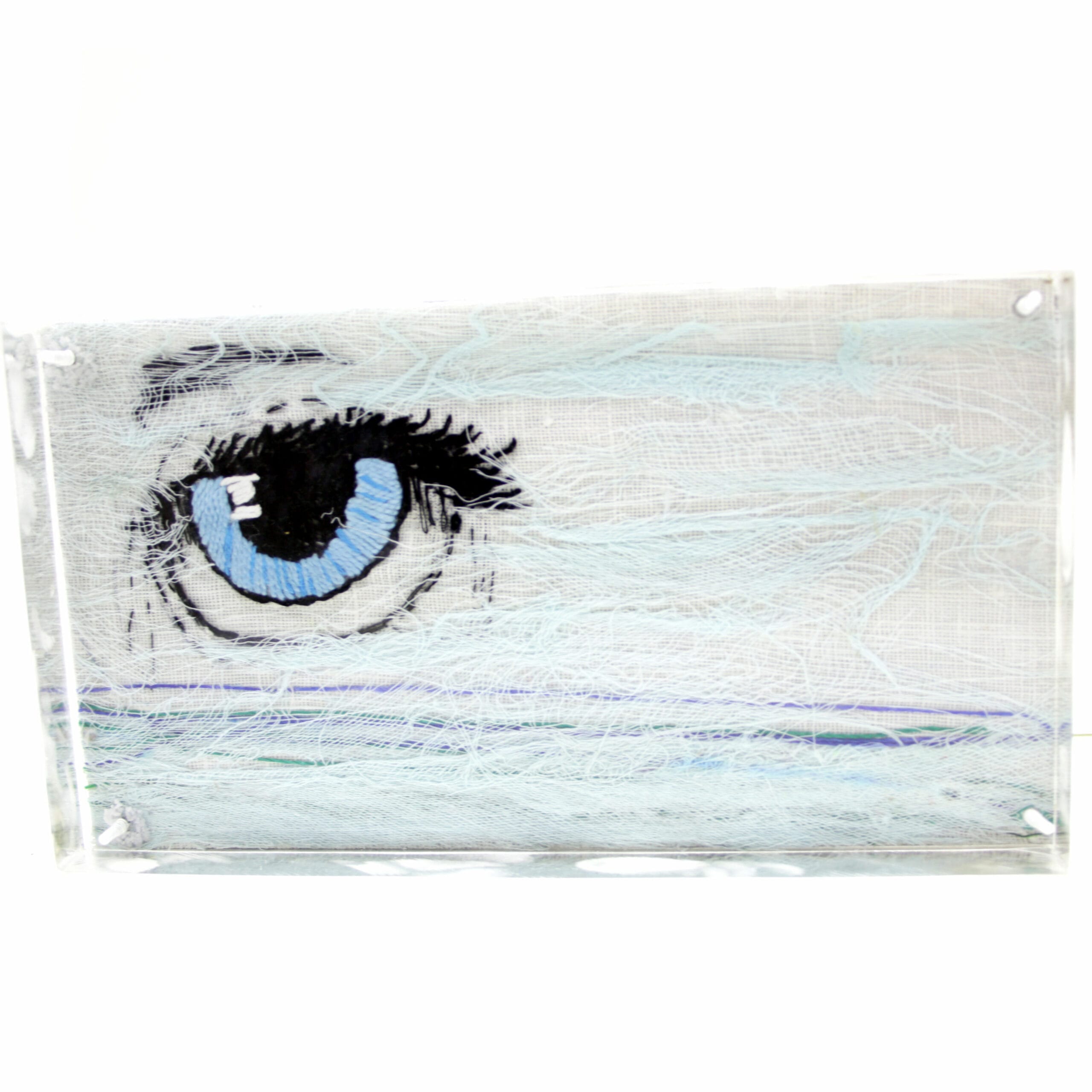 "Protective eye" White charm