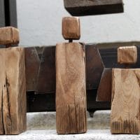 Angels, wood and metal - 2