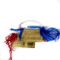 New Year's charm pin